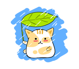 Cute cats Moya and Miyu sticker #3203687