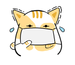 Cute cats Moya and Miyu sticker #3203688