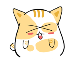 Cute cats Moya and Miyu sticker #3203689
