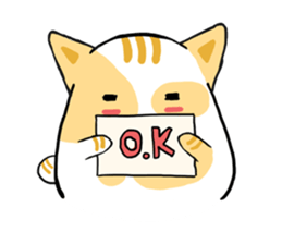 Cute cats Moya and Miyu sticker #3203690