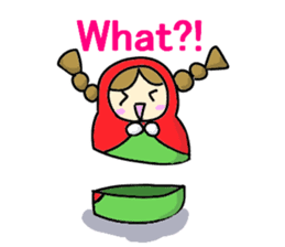 Matryoshka 3sisters sticker #3203771