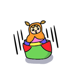 Matryoshka 3sisters sticker #3203772