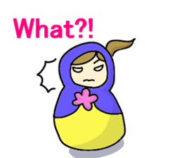 Matryoshka 3sisters sticker #3203777