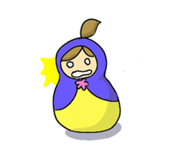 Matryoshka 3sisters sticker #3203778