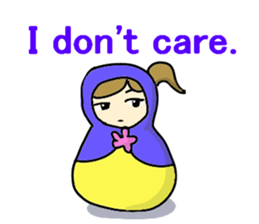 Matryoshka 3sisters sticker #3203780