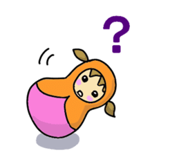 Matryoshka 3sisters sticker #3203783