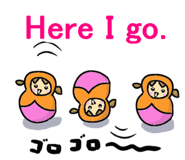 Matryoshka 3sisters sticker #3203785