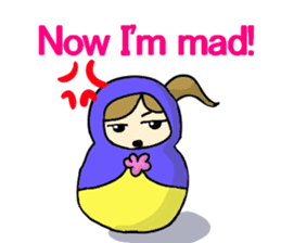 Matryoshka 3sisters sticker #3203796