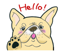 Frenchbulldog BUHIBUHI world sticker #3203931