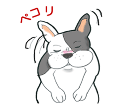 Frenchbulldog BUHIBUHI world sticker #3203933