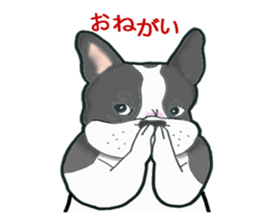 Frenchbulldog BUHIBUHI world sticker #3203938