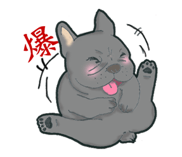 Frenchbulldog BUHIBUHI world sticker #3203940