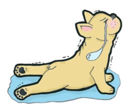 Frenchbulldog BUHIBUHI world sticker #3203943