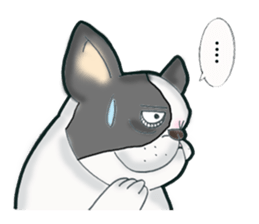 Frenchbulldog BUHIBUHI world sticker #3203949
