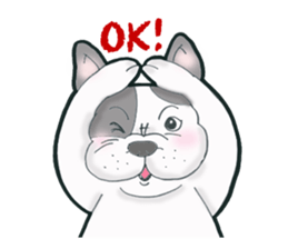 Frenchbulldog BUHIBUHI world sticker #3203951