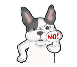 Frenchbulldog BUHIBUHI world sticker #3203952