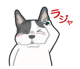 Frenchbulldog BUHIBUHI world sticker #3203953