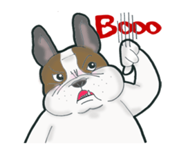 Frenchbulldog BUHIBUHI world sticker #3203957
