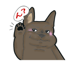 Frenchbulldog BUHIBUHI world sticker #3203959