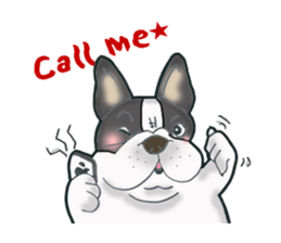 Frenchbulldog BUHIBUHI world sticker #3203962