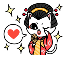 Kabuki Woman sticker #3204334