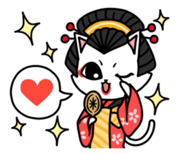 Kabuki Woman sticker #3204334