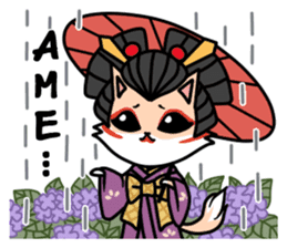 Kabuki Woman sticker #3204341