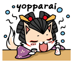 Kabuki Woman sticker #3204348