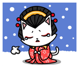 Kabuki Woman sticker #3204356