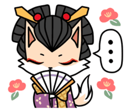 Kabuki Woman sticker #3204364