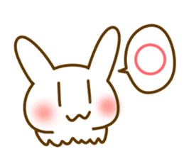 Jellyfish cat rabbit sticker #3204811