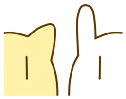 Jellyfish cat rabbit sticker #3204826