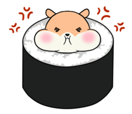 Sushi Animal English edition sticker #3205120