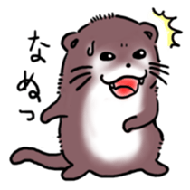 Otter & Hedgehog sticker #3205131