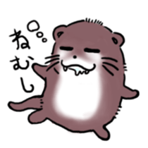 Otter & Hedgehog sticker #3205133