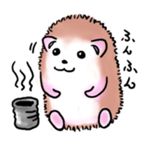 Otter & Hedgehog sticker #3205134