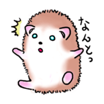 Otter & Hedgehog sticker #3205136