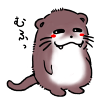 Otter & Hedgehog sticker #3205147