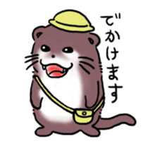 Otter & Hedgehog sticker #3205151