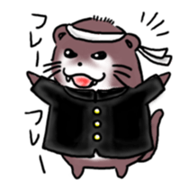 Otter & Hedgehog sticker #3205153