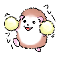 Otter & Hedgehog sticker #3205154