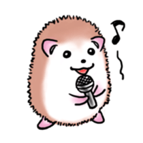 Otter & Hedgehog sticker #3205156