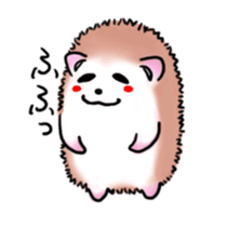 Otter & Hedgehog sticker #3205160