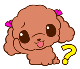 poodletan sticker #3205371