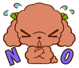 poodletan sticker #3205375