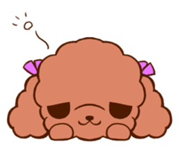 poodletan sticker #3205377