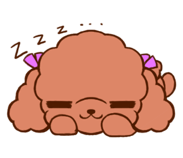 poodletan sticker #3205378