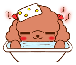 poodletan sticker #3205379