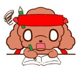 poodletan sticker #3205381