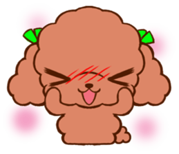 poodletan sticker #3205385